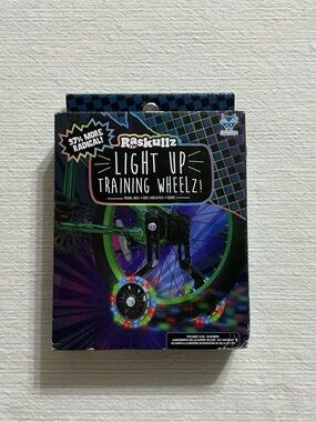 Raskullz Balance LED Light Up Training Wheelz - Multi-Color